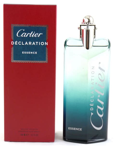 cartier déclaration essence eau de toilette 100 ml|cartier declaration essence 100ml.